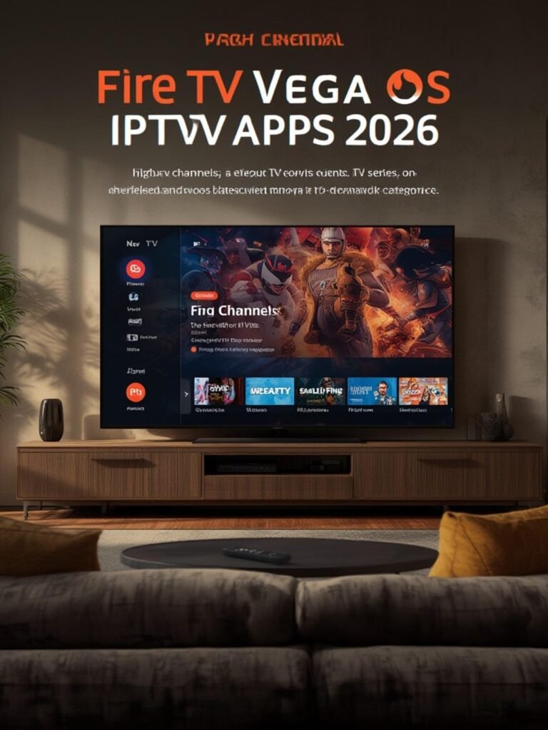 Fire TV Vega OS IPTV apps 2026